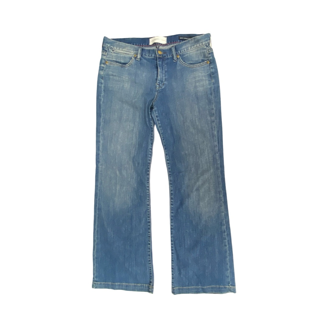 Jeans Wide Leg By Paper Denim Cloth In Blue, Size:14