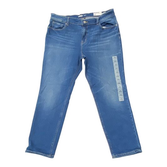 Jeans Boyfriend By Old Navy In Blue Denim, Size:14