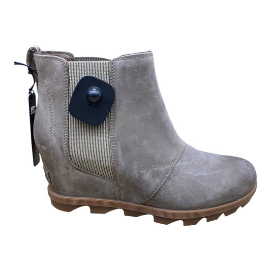 Boots Ankle Heels By Sorel In Grey, Size:10
