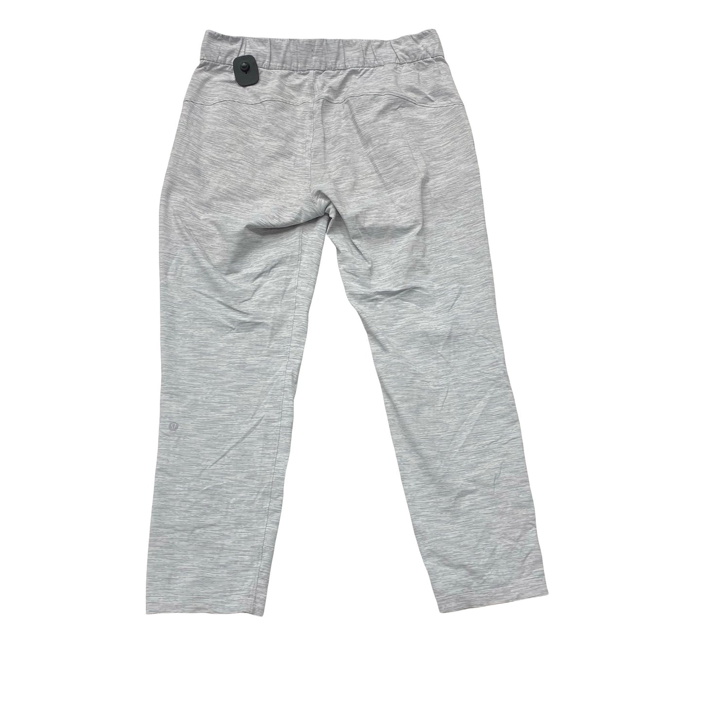 Athletic Pants By Lululemon In Grey, Size:10