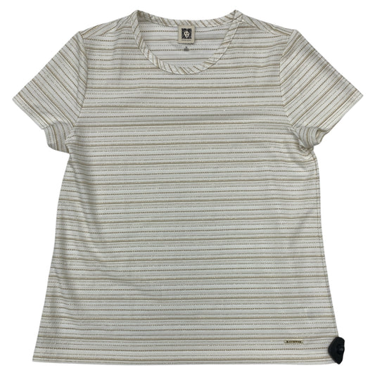 Top Ss By Anne Klein In Striped Pattern, Size:M