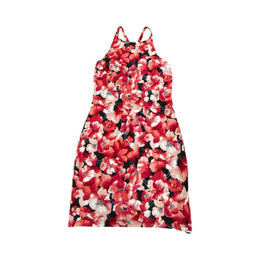 Dress Casual Midi By White House Black Market In Multi, Size:S
