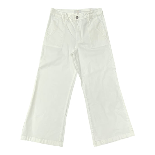 Jeans Wide Leg By Kut In White, Size:6