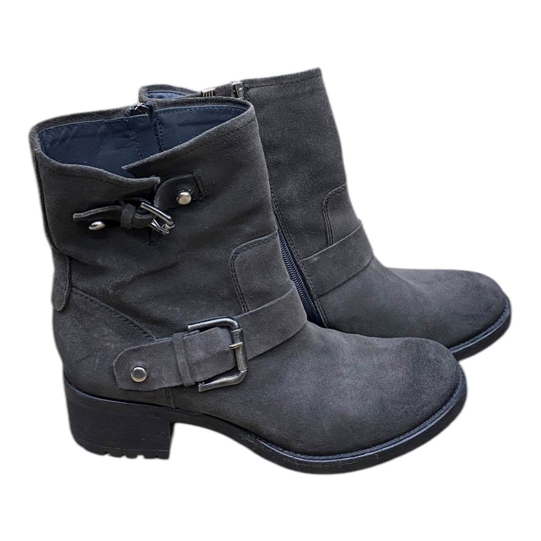 Boots Ankle Heels By Blondo In Black, Size:8.5