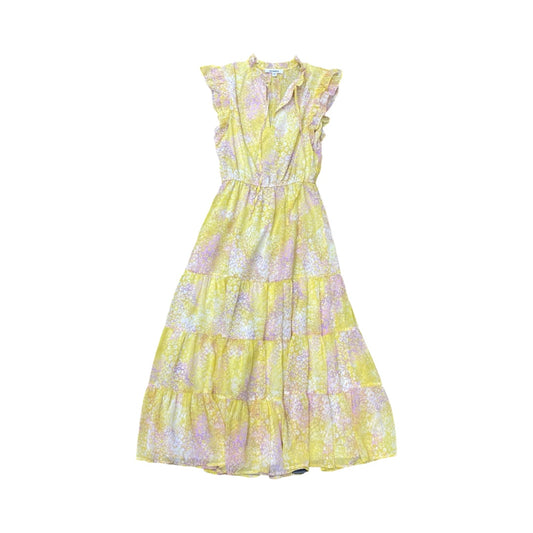 Dress Casual Maxi By Bb Dakota In Purple & Yellow, Size:Xs