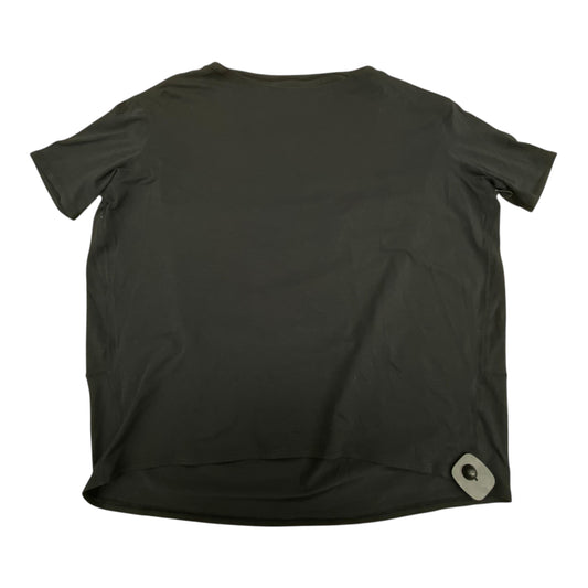 Athletic Top Ss By Lululemon In Black, Size:L