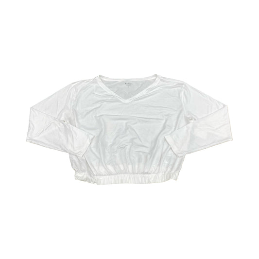Top Ls By Athleta In White, Size:L