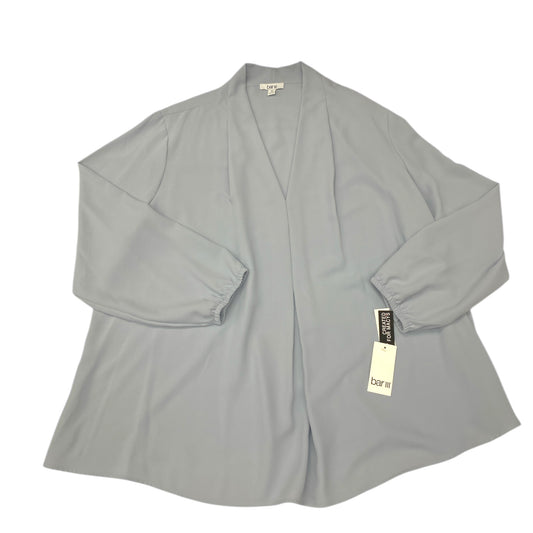 Top Ls By Bar Iii In Blue, Size:3X
