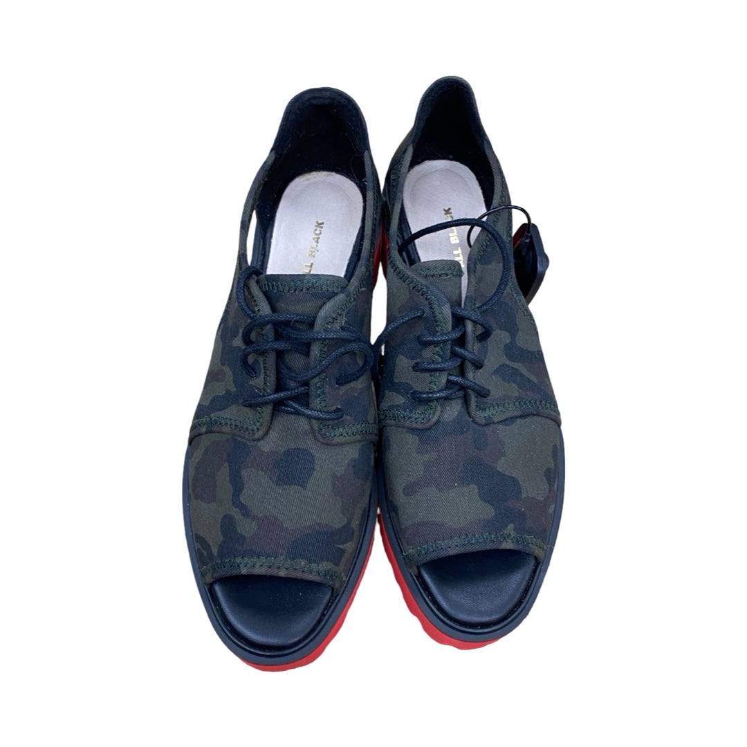 Shoes Heels Platform By Cmc In Camouflage Print, Size:8