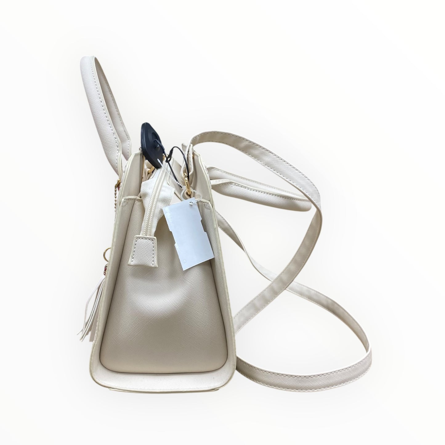 Handbag By Cmc In Cream, Size:Small