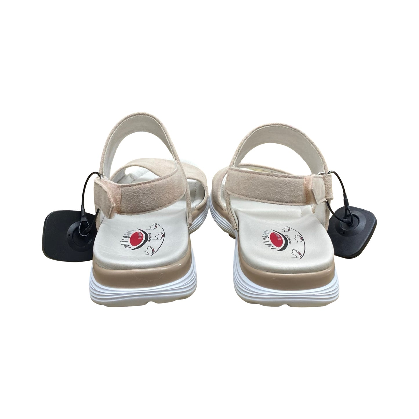 Sandals Flats By Cmc In Pink, Size:10.5