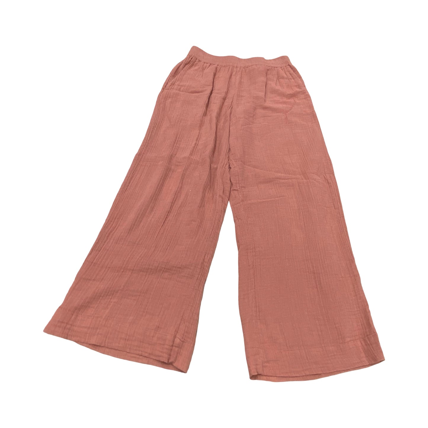 Pants Wide Leg By Abercrombie And Fitch In Brown, Size:M