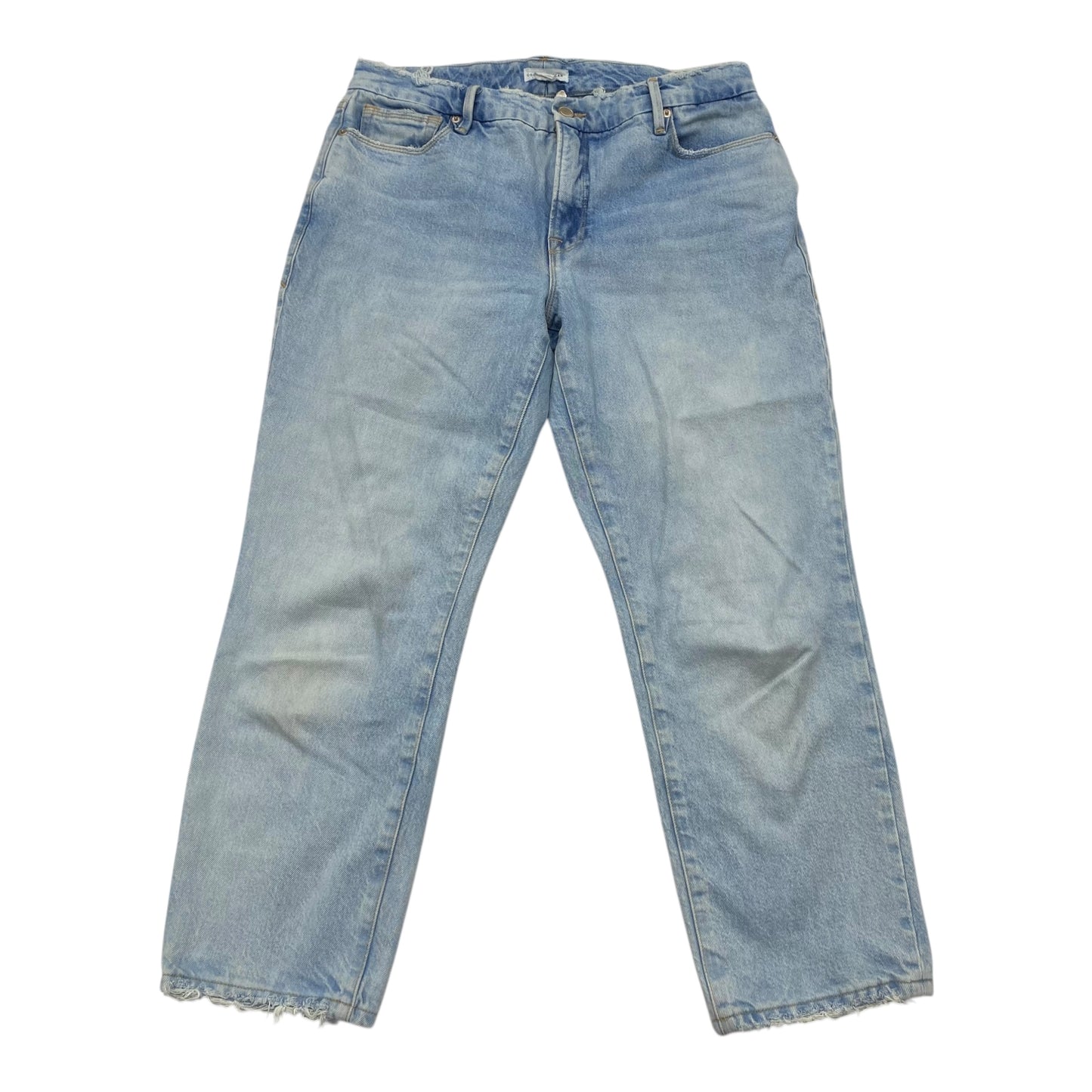Jeans Boyfriend By Good American In Blue, Size:4