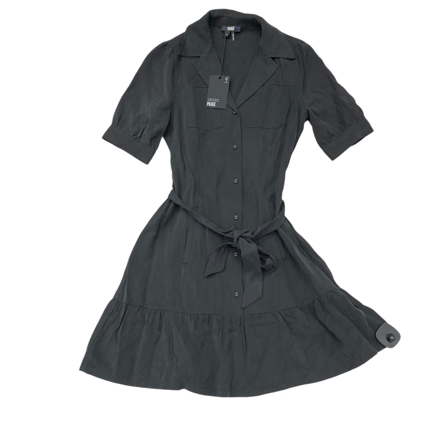 Dress Casual Midi By Paige In Black, Size:Xs