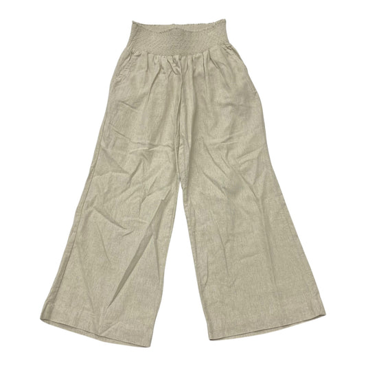 Pants Linen By West Bound In Tan, Size:Sp