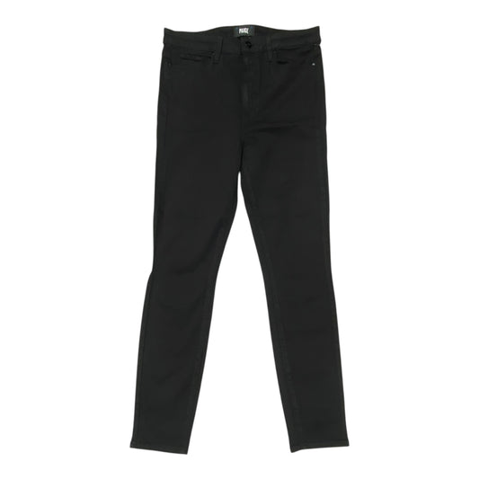 Jeans Skinny By Paige In Black Denim, Size:12