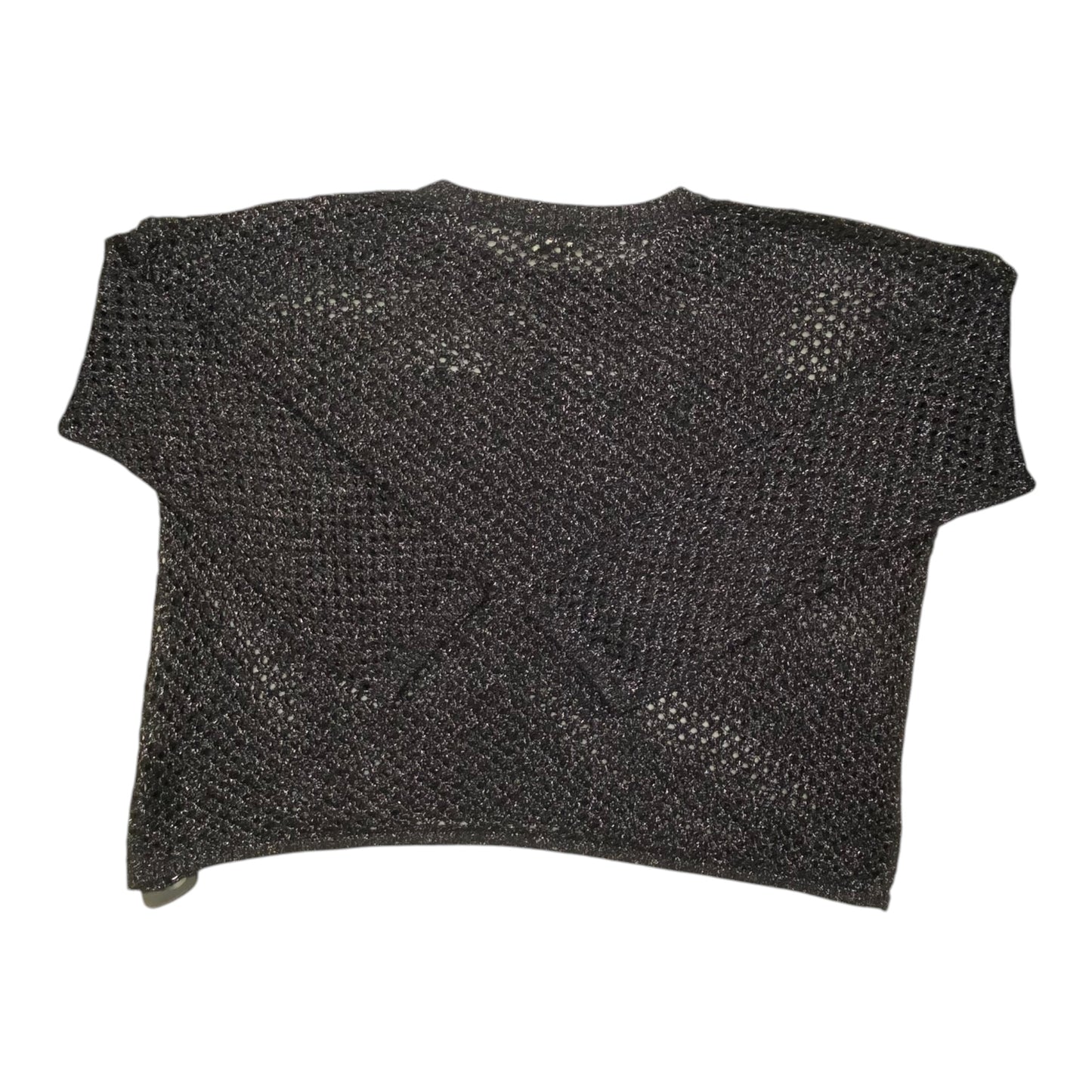 Sweater By Pilcro In Black & Silver, Size:Xl