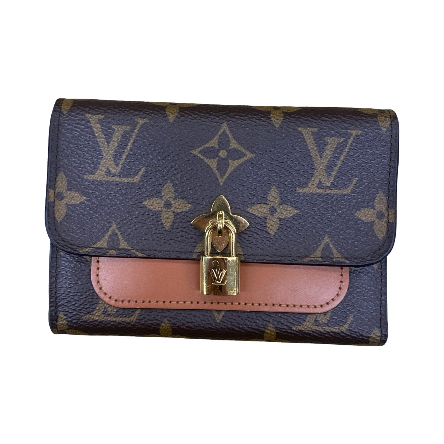 Wallet Luxury Designer By Louis Vuitton In Brown, Size:Small