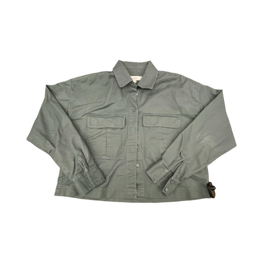Jacket Other By Loft In Green, Size:Xs