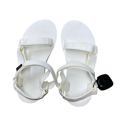 Sandals Sport By Teva In White, Size:6