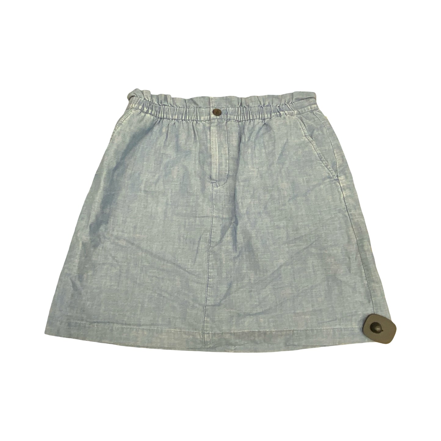 Skirt Mini & Short By J. Crew In Blue Denim, Size:10