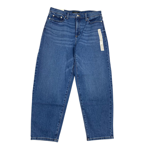 Jeans Wide Leg By Banana Republic In Blue Denim, Size:10