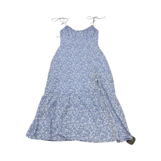 Dress Casual Maxi By Abercrombie And Fitch In Blue, Size:Xs