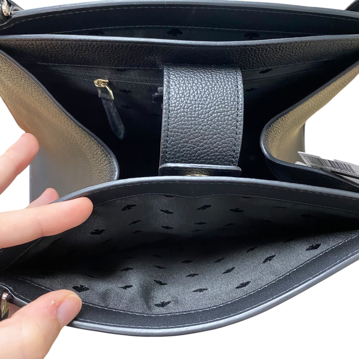 Handbag Designer By Kate Spade In Black, Size:Medium