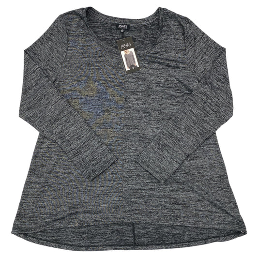 Sweater By Jones New York In Grey, Size:Xl