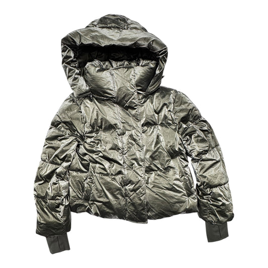 Jacket Puffer & Quilted By Gap In Green, Size:M