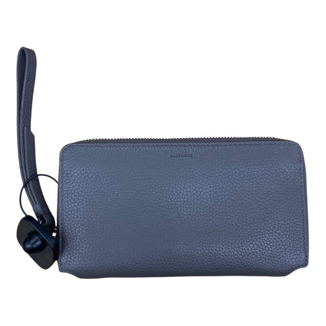 Wallet Designer By All Saints In Grey, Size:Medium