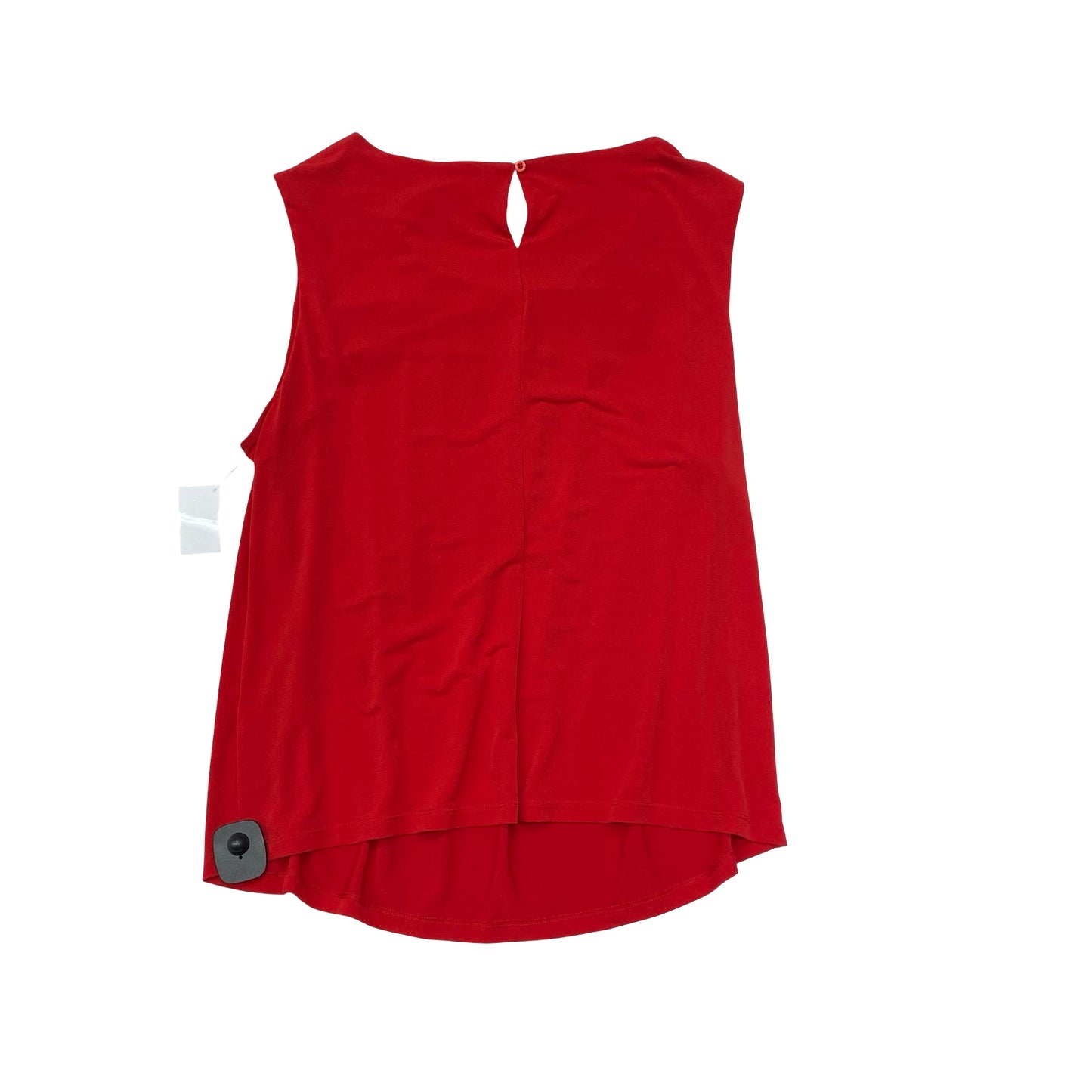 Top Sleeveless By Calvin Klein In Red, Size:2X