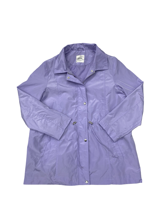 Jacket Windbreaker By Blair In Purple, Size:L