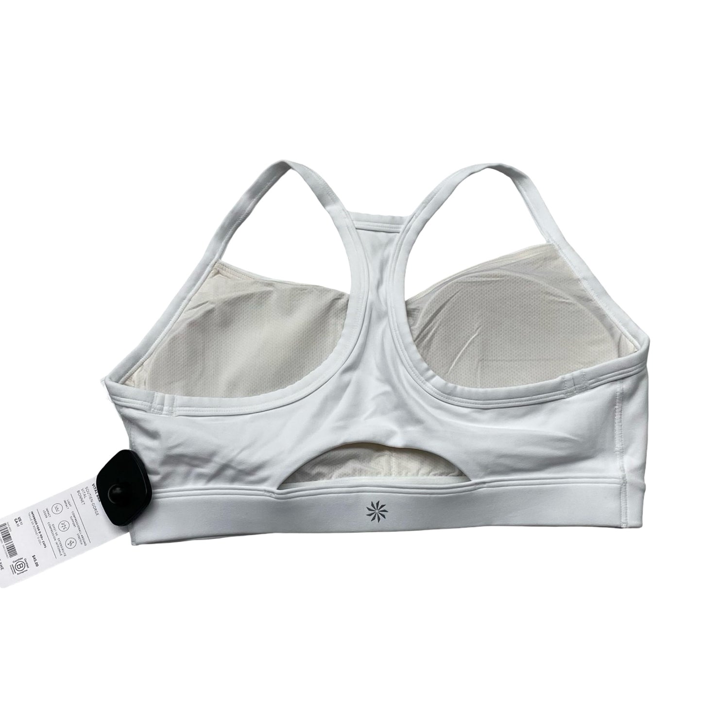 Athletic Bra By Athleta In White, Size:M