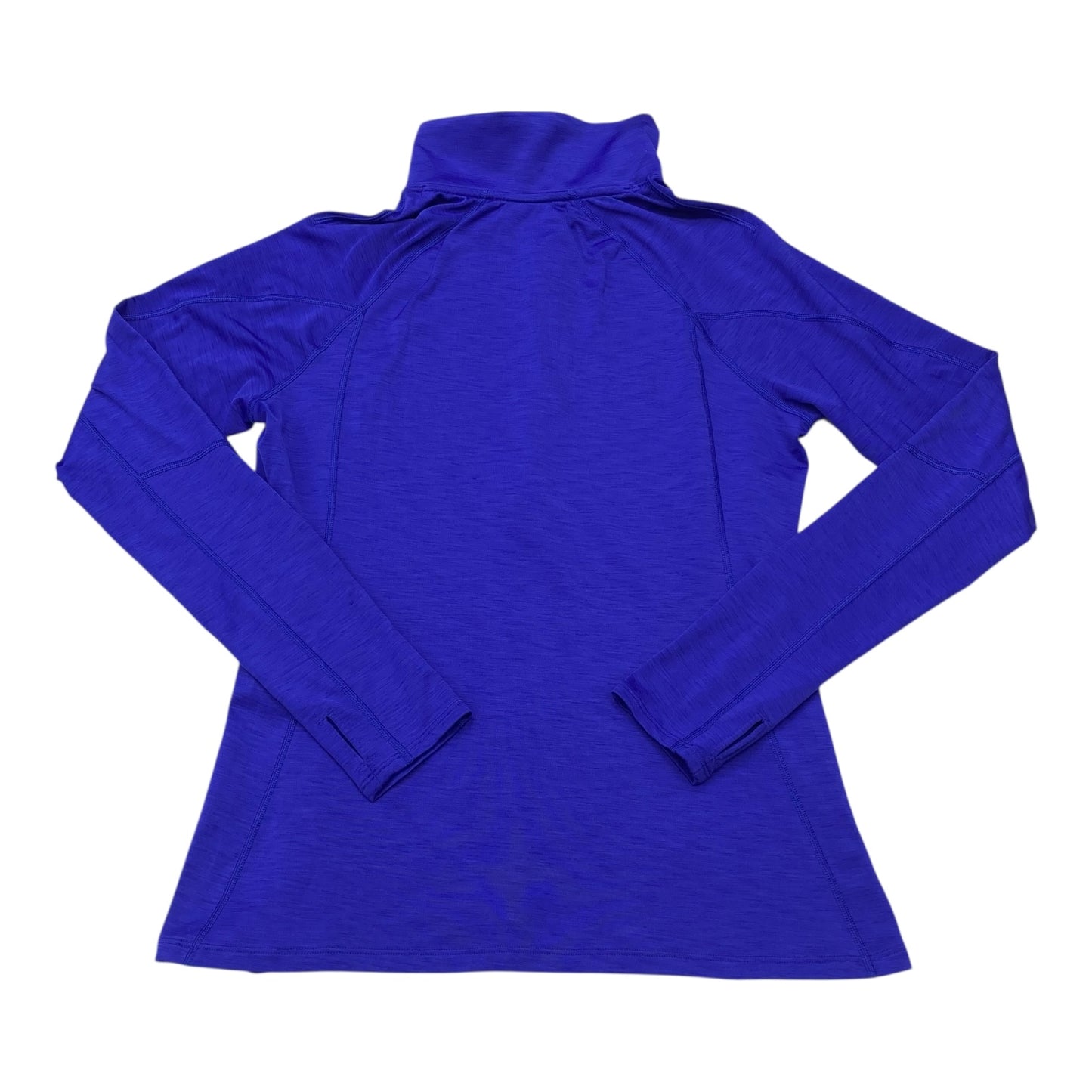 Athletic Top Ls Collar By Under Armour In Blue, Size:L