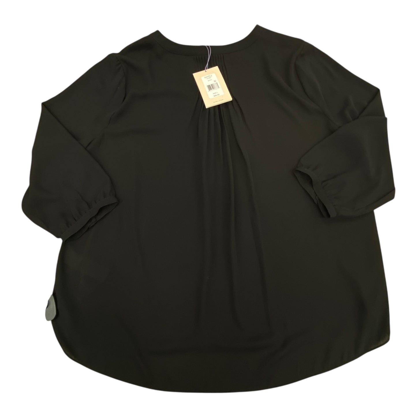 Top Ls By Not Your Daughters Jeans In Black, Size:L