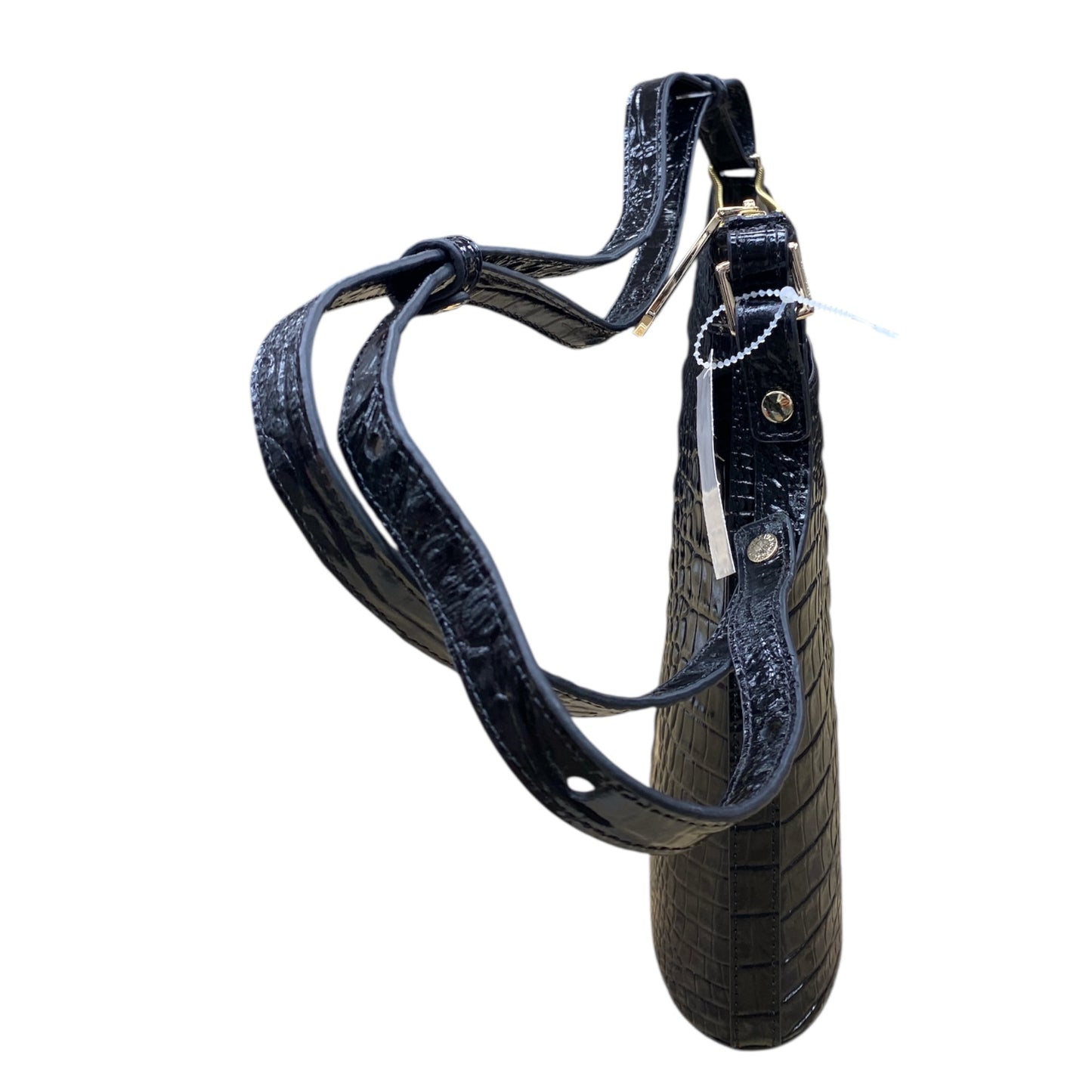 Handbag Designer By Brahmin In Black, Size:Medium