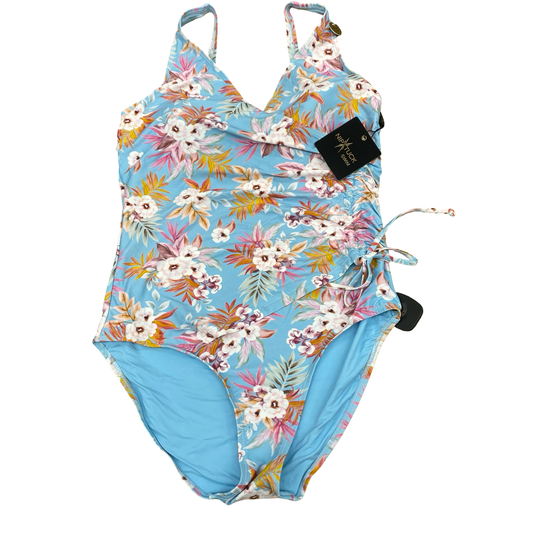 Swimsuit By Clothes Mentor In Floral Print, Size:10