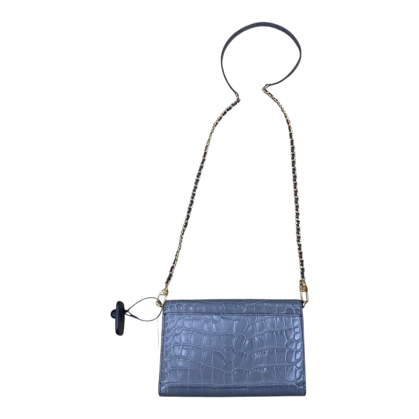 Handbag Designer By Tory Burch In Grey, Size:Small