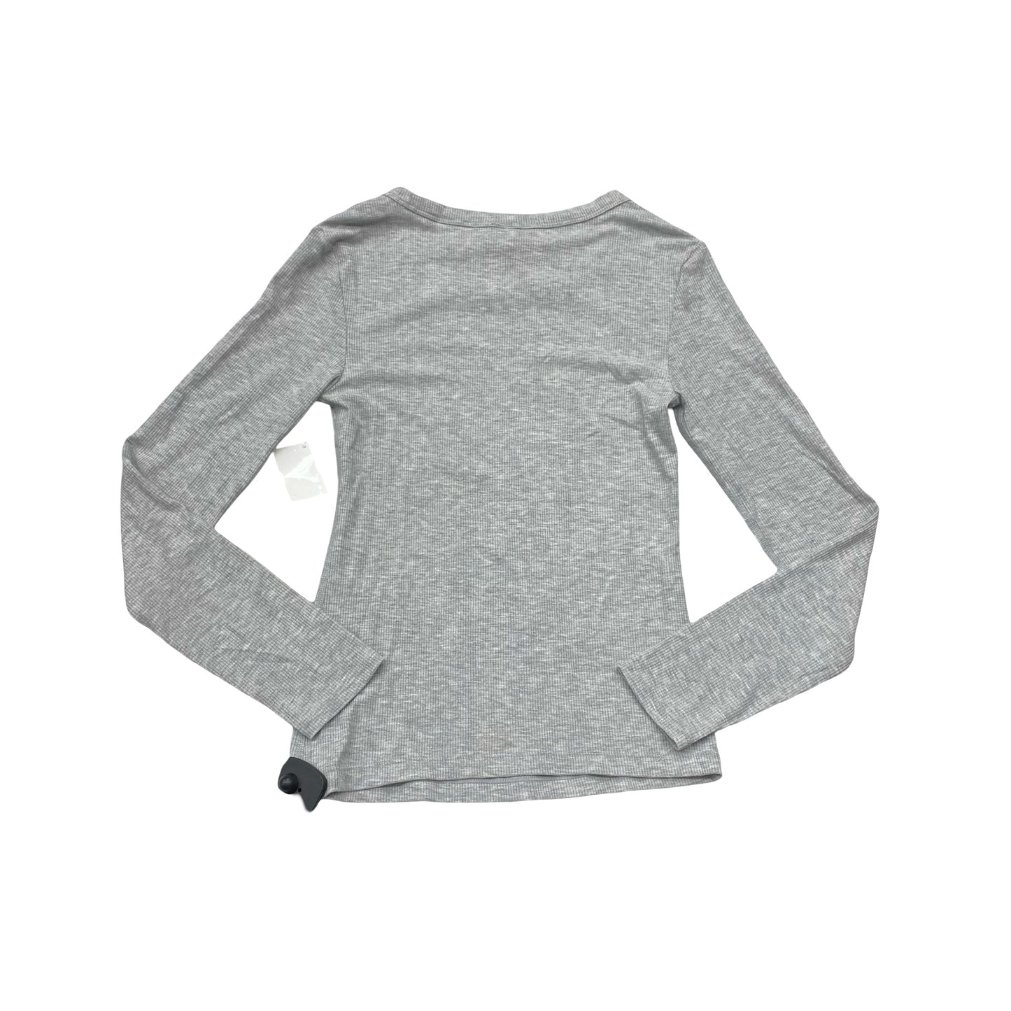 Athletic Top Ls Crewneck By Yogalicious In Grey, Size:S