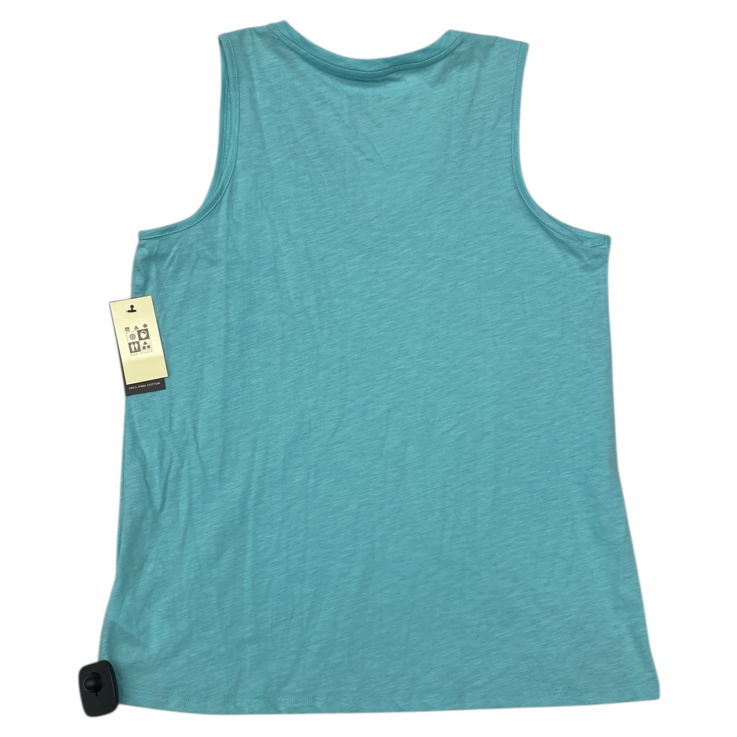 Top Sleeveless By Max Studio In Blue, Size:M