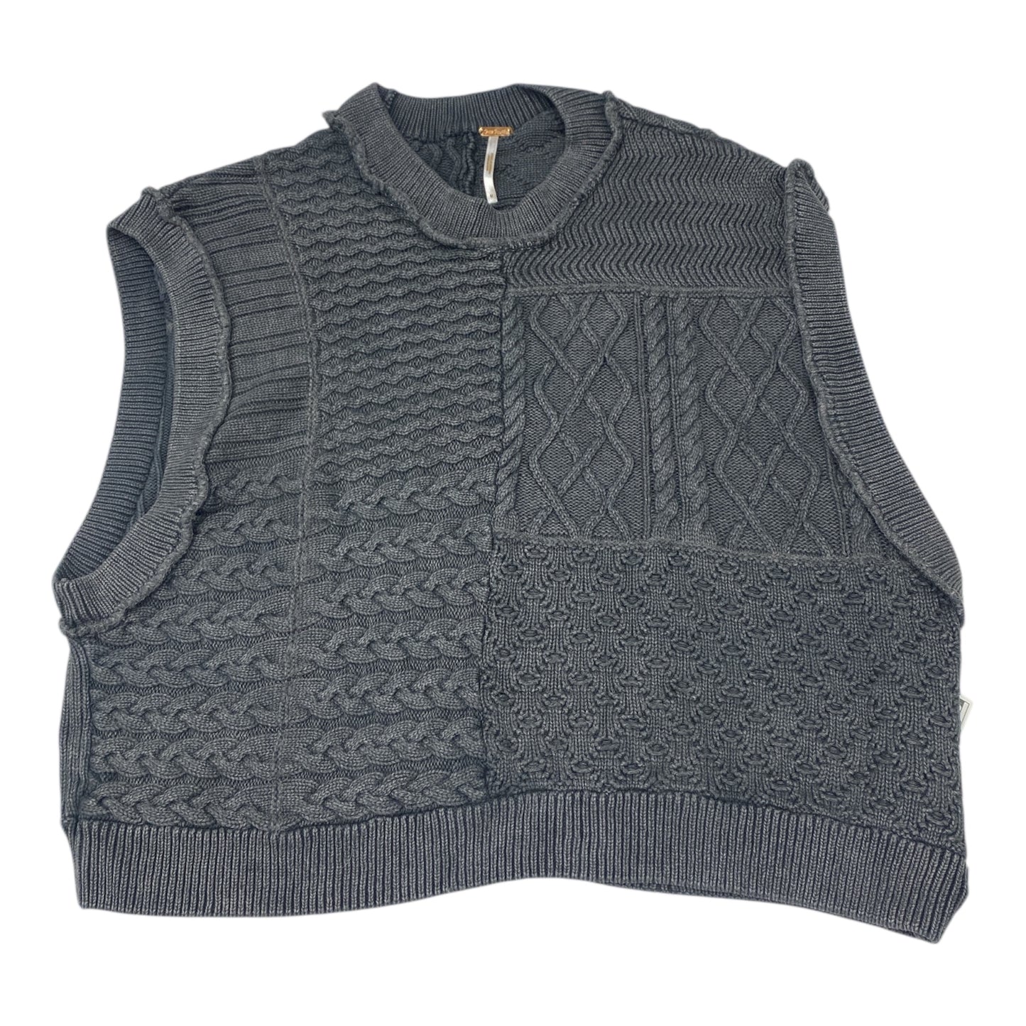 Sweater By Free People In Grey, Size:M