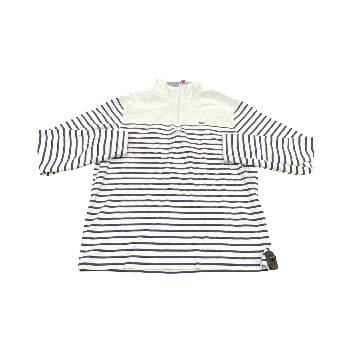 Sweatshirt Collar By Vineyard Vines In Striped Pattern, Size:S