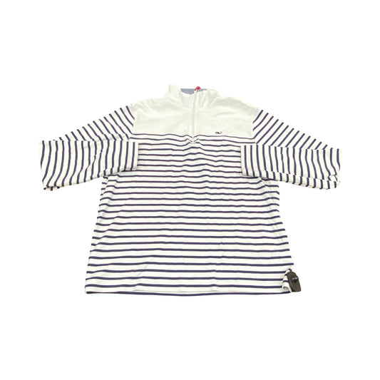 Sweatshirt Collar By Vineyard Vines In Striped Pattern, Size:S