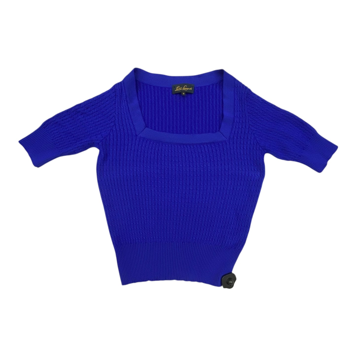 Sweater Designer By Luisa Spagnoli In Blue, Size:S