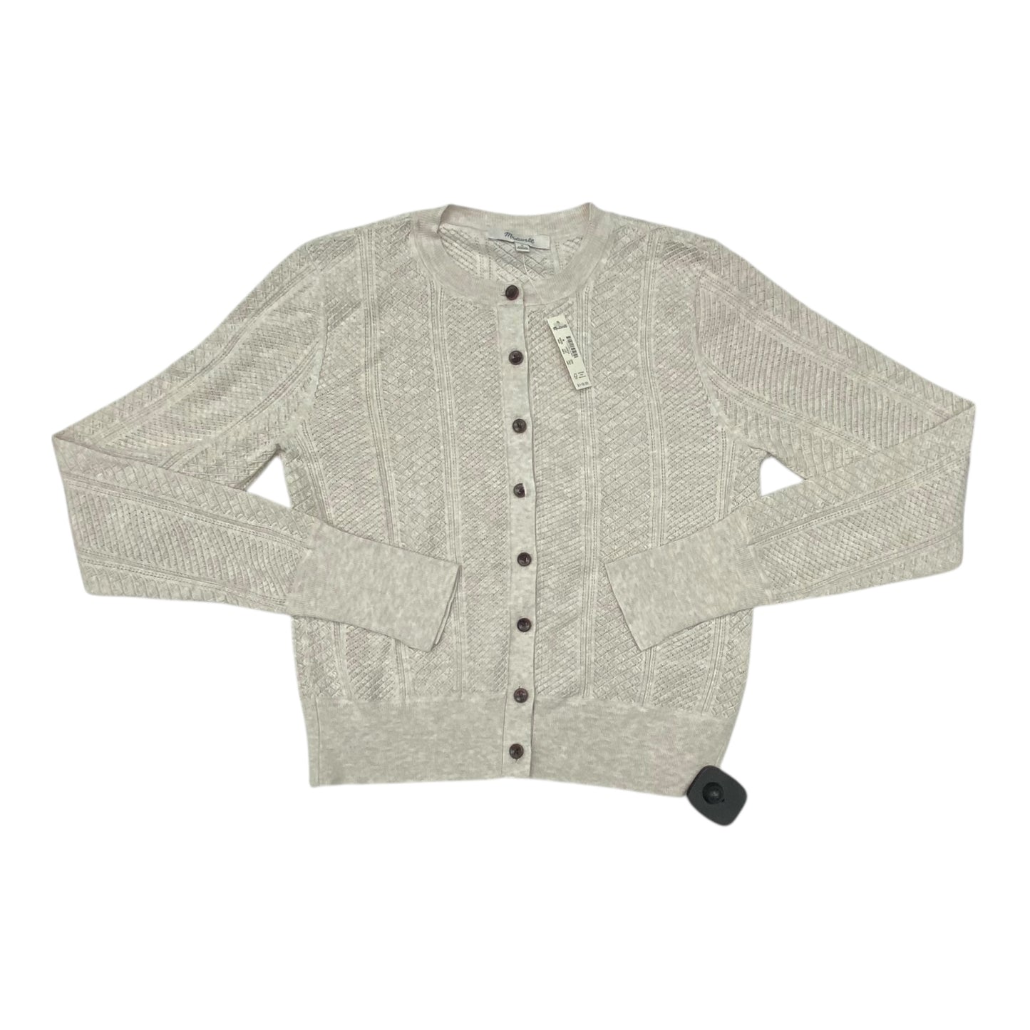 Sweater Cardigan By Madewell In Ivory, Size:M