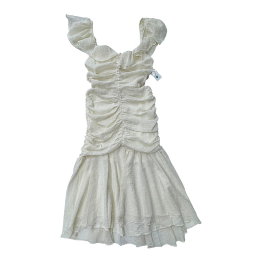 Dress Party Long By Astr The Label In Cream, Size:M