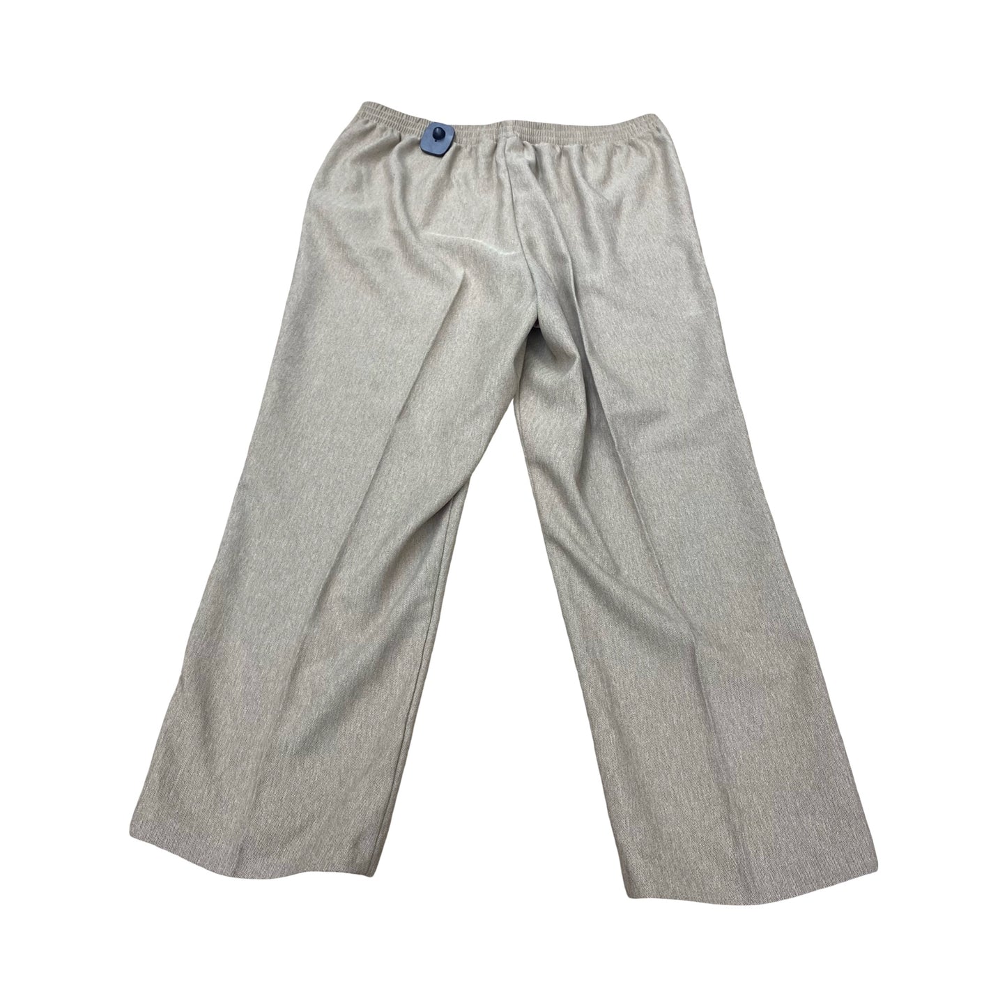 Pants Dress By Alfred Dunner In Beige, Size:14