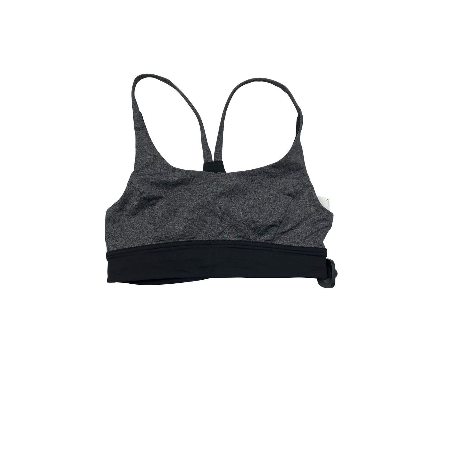 Athletic Bra By Lululemon In Black & Grey, Size:6