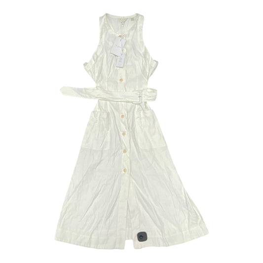 Dress Designer By Ted Baker In White, Size:2